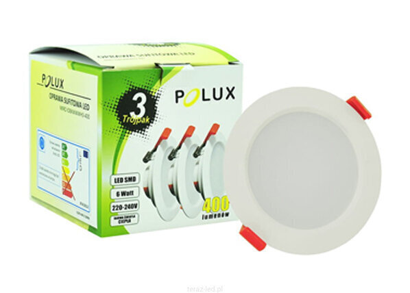 Kohtvalgusti Miro LED 6 W 3 tk цена и информация | Süvistatavad ja LED valgustid | kaup24.ee