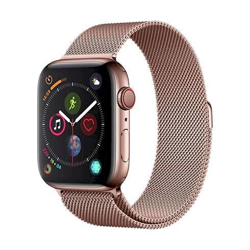 Kellarihm Devia Elegant Milanese Apple Watchile 38/40 mm, roosa kuld hind ja info | Nutikellade ja nutivõrude tarvikud | kaup24.ee