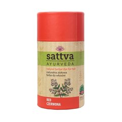 Juuksevärv taimne punane Red Sattva Ayurveda, 150 g hind ja info | Juuksevärvid | kaup24.ee