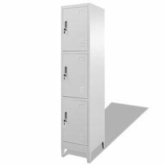 Шкафчик для переодевания, 38x45x180 см цена и информация | Шкафы | kaup24.ee