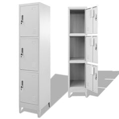 Шкафчик для переодевания, 38x45x180 см цена и информация | Шкафы | kaup24.ee
