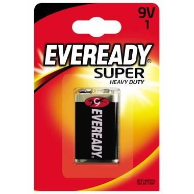 Patarei EVEREADY krona 9V, 1 tk цена и информация | Patareid | kaup24.ee