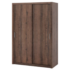 Шкаф Selsey Rinker 150 см, темно-коричневый цена и информация | Шкафы | kaup24.ee