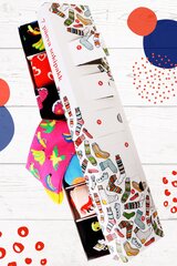 Подарочный набор из 7 пар удивительных носков на каждый день недели ÜLLATUSPAKK (набор сюрприз) цена и информация | Мужские носки | kaup24.ee