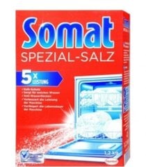 Indaplovių druska SOMAT 1,2kg hind ja info | Nõudepesuvahendid | kaup24.ee