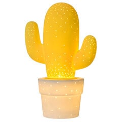 Настольная лампа Cactus, желтая цена и информация | Настольные лампы | kaup24.ee
