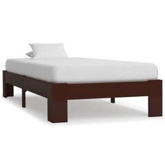 Каркас для кровати, 100x200 см, массив сосны цена и информация | Кровати | kaup24.ee