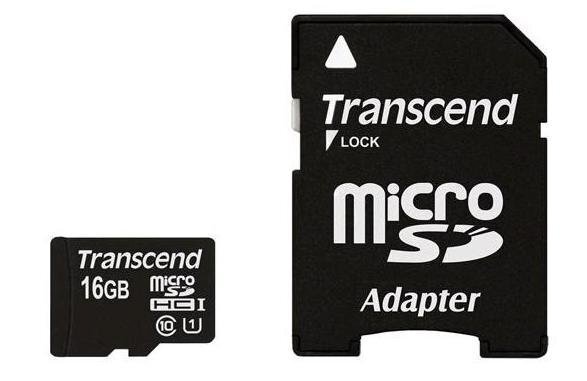 Mälukaart TRANSCEND MICRO SDHC 16GB CLASS 10 + SD ADAPTER цена и информация | Mobiiltelefonide mälukaardid | kaup24.ee