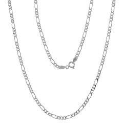 Цепочка из серебра 925 пробы с классическим дизайном, код ah8fi3l50 цена и информация | Украшения на шею | kaup24.ee