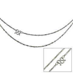 Цепочка из серебра 925 пробы с классическим дизайном, код ah8tl13l45 цена и информация | Украшения на шею | kaup24.ee