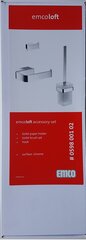 vannitoa aksessuaaride komplekt LOFT, 3-osaline, kroomitud 0598 001 02 цена и информация | Аксессуары для ванной комнаты | kaup24.ee