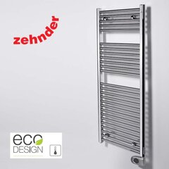 Elektriline vannitoa radiaator Zehnder Aura PBECZ-120-50/MQ, 120x50 cm, kroomi värvi цена и информация | Полотенцесушители | kaup24.ee