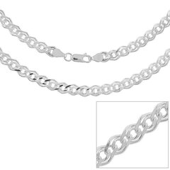 Цепочка из серебра 925 пробы с классическим дизайном, код ah8no60l55 цена и информация | Украшения на шею | kaup24.ee