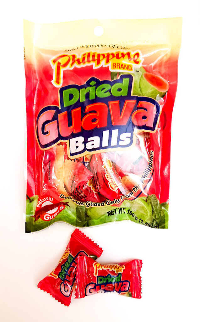 Dried Guava Balls, 100g hind ja info | Pähklid, seemned, kuivatatud puuviljad | kaup24.ee