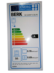 Berk BO 644MT G BL/YK hind ja info | Ahjud | kaup24.ee