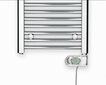 Elektriline vannitoa radiaator Zehnder Aura PBECZ-120-60 / MQ, 120x60 cm, kroom hind ja info | Vannitoa radiaatorid ja käterätikuivatid | kaup24.ee