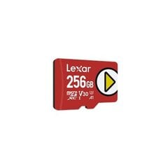 MEMORY MICRO SDXC 256GB UHS-I/PLAY LMSPLAY256G-BNNNG LEXAR цена и информация | Lexar Мобильные телефоны, Фото и Видео | kaup24.ee