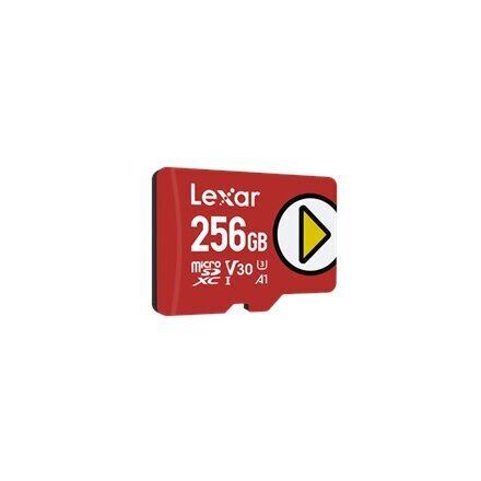 MEMORY MICRO SDXC 256GB UHS-I/PLAY LMSPLAY256G-BNNNG LEXAR hind ja info | Mobiiltelefonide mälukaardid | kaup24.ee