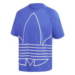 Meeste T-särk Adidas Originals Big Trefoil Outline, sinine hind ja info | Meeste spordiriided | kaup24.ee