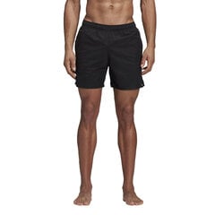 Meeste šortsid Adidas Solid Swim, must цена и информация | Плавки, плавательные шорты | kaup24.ee