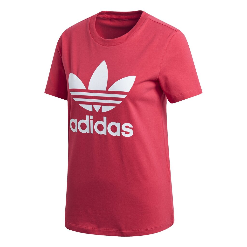 Naiste T-särk Adidas Trefoil, punane hind ja info | Naiste T-särgid | kaup24.ee