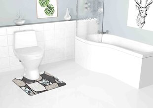 Коврик для Туалета Benedomo 50x60 см цена и информация | Аксессуары для ванной комнаты | kaup24.ee