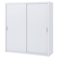 Шкаф Selsey Rinker 200 см, белый цена и информация | Шкафы | kaup24.ee