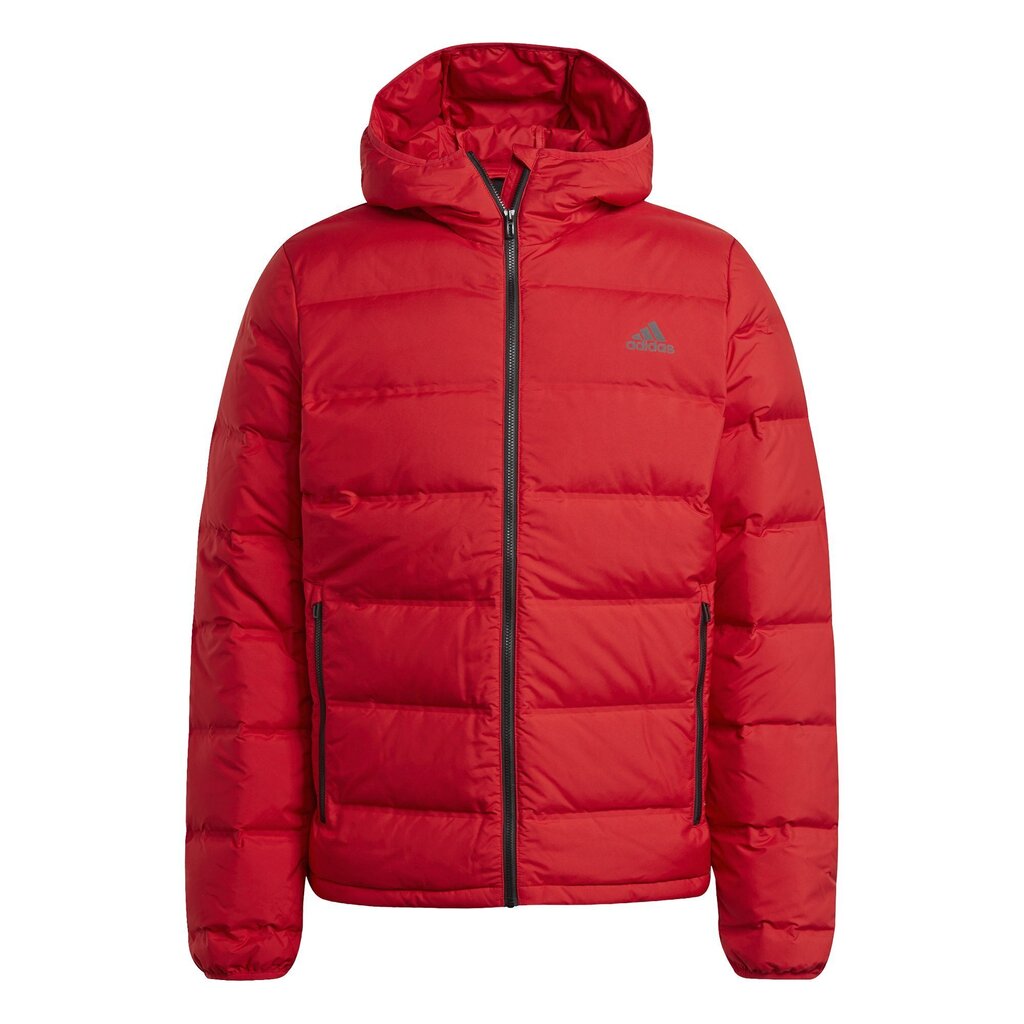 Meeste jope Adidas Helionic Hooded Down, punane hind ja info | Meeste joped | kaup24.ee