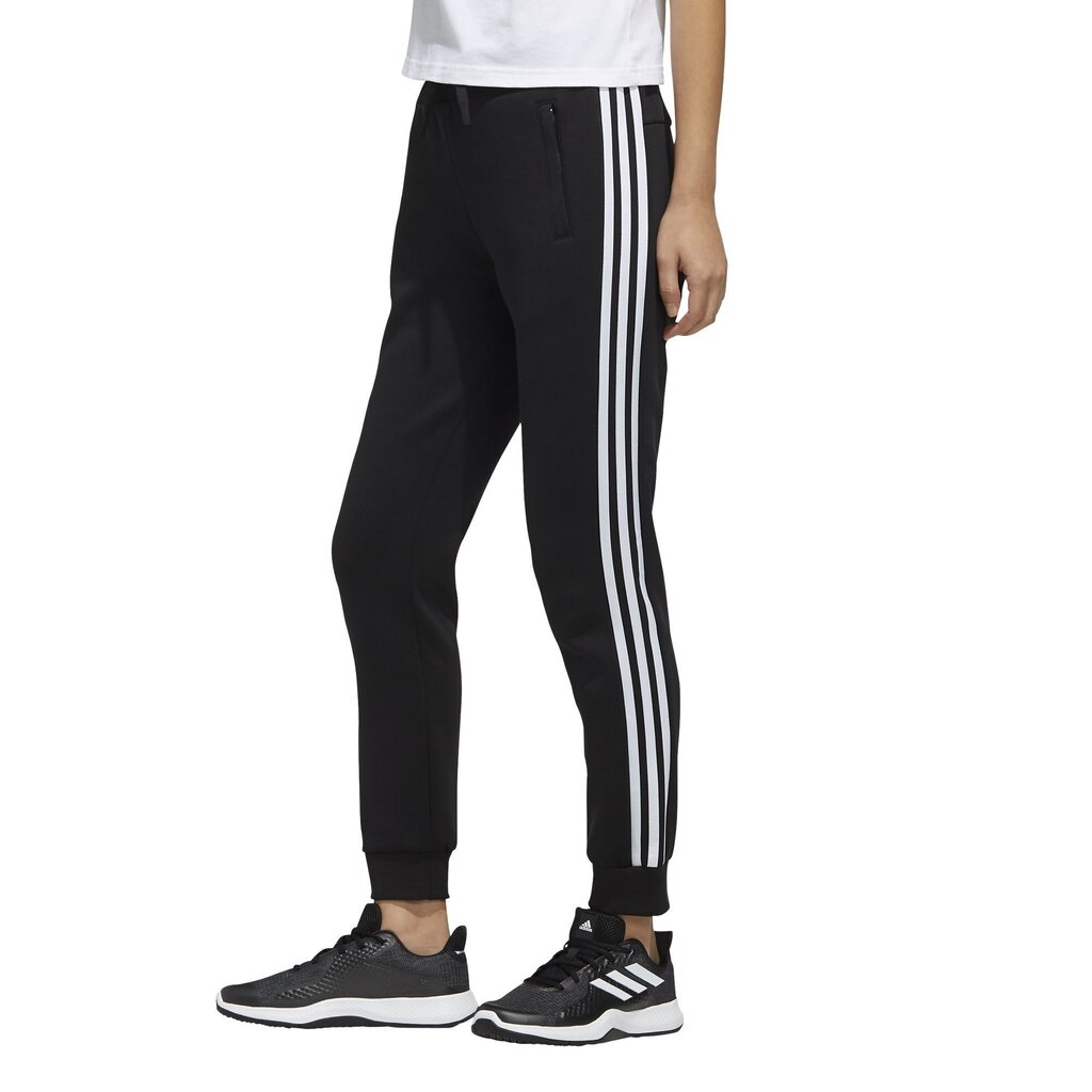 Naiste dressipüksid Adidas Must Have 3-Stripes, must hind ja info | Naiste spordiriided | kaup24.ee
