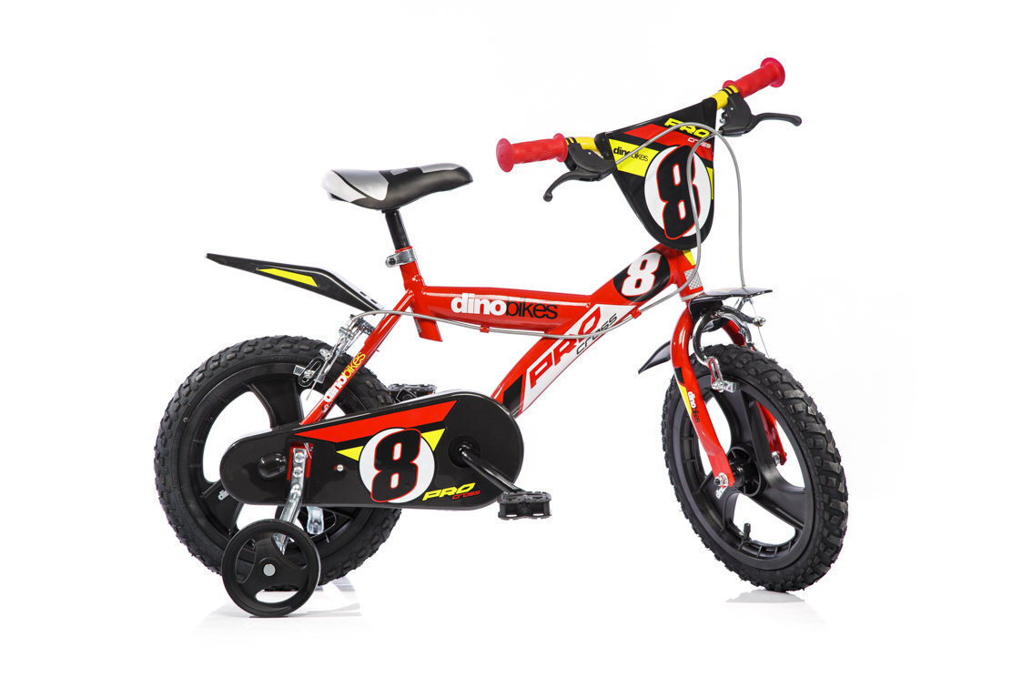 Jalgratas poistele Dino bikes 14" 143 GLN цена и информация | Jalgrattad | kaup24.ee