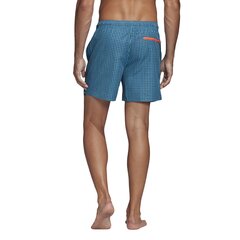 Meeste ujumispüksid Adidas Check CLX Swim, sinine hind ja info | Ujumispüksid, shortsid | kaup24.ee