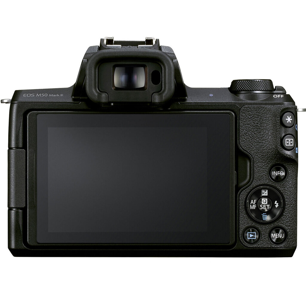 Canon EOS M50 Mark II + EF-M 15-45 mm IS STM + EF-M 55-200 mm IS STM цена и информация | Fotoaparaadid | kaup24.ee