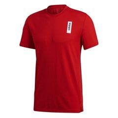 Meeste T-särk Adidas Brilliant Basics, punane hind ja info | Meeste T-särgid | kaup24.ee