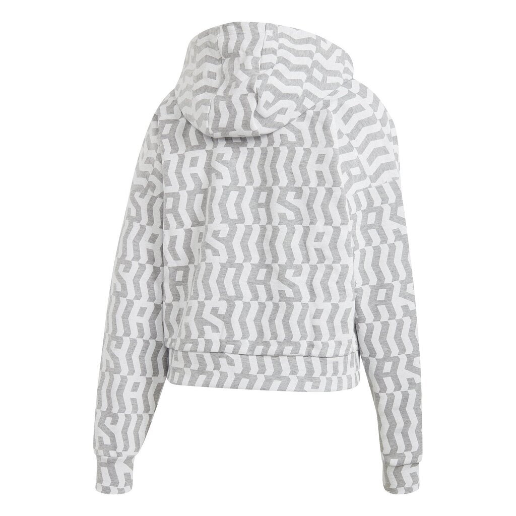 Naiste dressipluus Adidas Allover Print, valge hind ja info | Naiste pusad | kaup24.ee