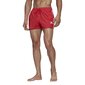 Meeste šortsid Adidas 3 Stripes CLX Swim, punane hind ja info | Ujumispüksid, shortsid | kaup24.ee