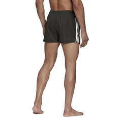 Meeste šortsid Adidas 3 Stripes CLX Swim, pruun hind ja info | Ujumispüksid, shortsid | kaup24.ee