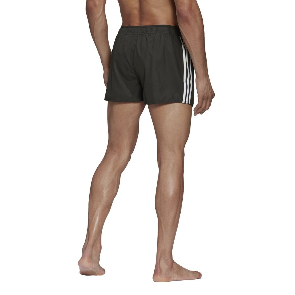 Meeste šortsid Adidas 3 Stripes CLX Swim, pruun цена и информация | Ujumispüksid, shortsid | kaup24.ee