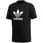 Meeste T-särk Adidas Trefoil M CW0709 must hind ja info | Meeste T-särgid | kaup24.ee