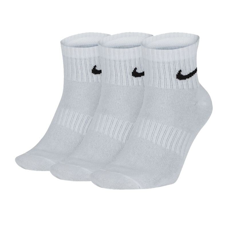 Meeste spordisokid Nike Everyday Lightweight Ankle M SX7677 100, 3 paari, valged цена и информация | Meeste sokid | kaup24.ee