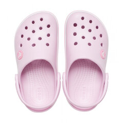 Детские резиновые сабо Crocs™ Kids' Crocband Clog, розовые цена и информация | Детские резиновые сабо | kaup24.ee