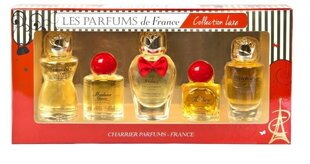 Naiste parfüümide komplekt Charrier Parfums "Collection Luxe": Air de France EDP, 8,5 ml + Croyance Or EDP, 12 ml + Madisha EDP, 9,4 ml + Ambre EDP, 10,5 ml + Madame Charrier EDP, 9,3 ml цена и информация | Женские духи | kaup24.ee