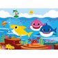 Pusle Clementoni Baby Shark, 2 x 20 tk цена и информация | Pusled | kaup24.ee