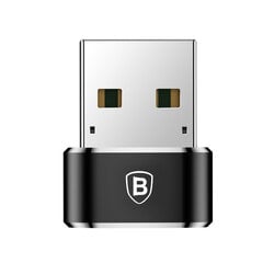 Universaalne OTG-adapter Baseus CAAOTG-01, USB 3.0 C-tüüpi 3.1, must hind ja info | USB jagajad, adapterid | kaup24.ee