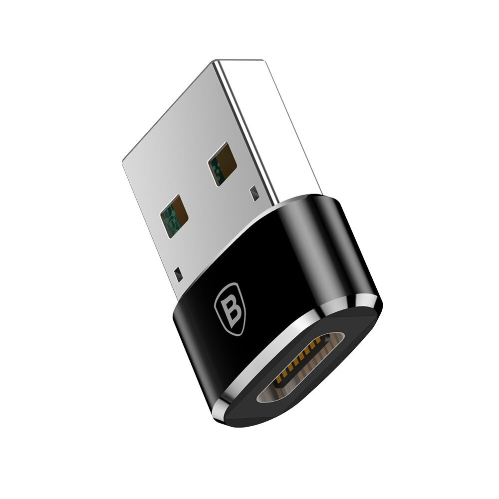 Universaalne OTG-adapter Baseus CAAOTG-01, USB 3.0 C-tüüpi 3.1, must цена и информация | USB jagajad, adapterid | kaup24.ee