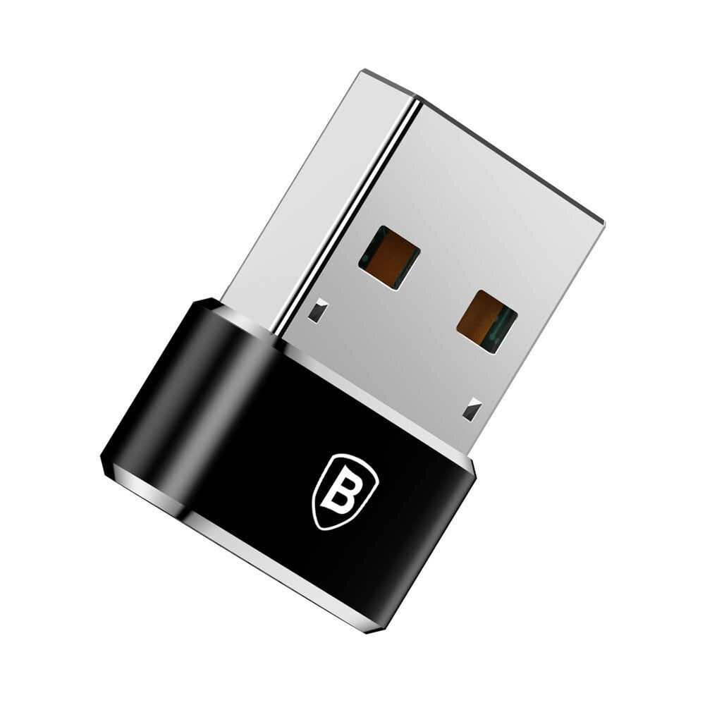 Universaalne OTG-adapter Baseus CAAOTG-01, USB 3.0 C-tüüpi 3.1, must hind ja info | USB jagajad, adapterid | kaup24.ee