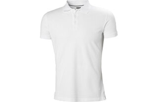 Helly Hansen meeste T-särk CREW POLO, valge цена и информация | Мужская спортивная одежда | kaup24.ee