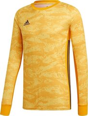 Футболка для мужчин Adidas Adipro 19 DP3140, желтая цена и информация | Мужская спортивная одежда | kaup24.ee