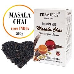 Tee Masala Chai Black tea - India traditsiooniline must lahtiste lehtede tee, Premiers, 500g цена и информация | Чай | kaup24.ee