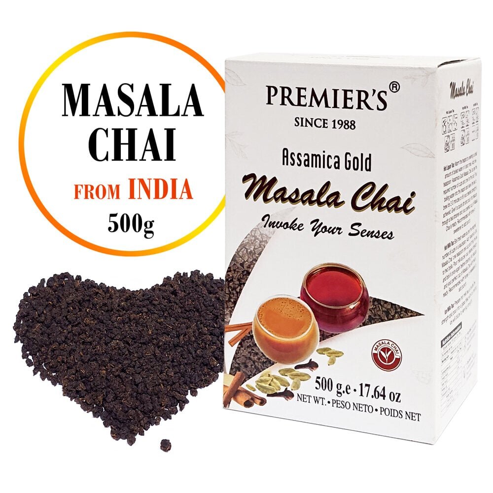 Tee Masala Chai Black tea - India traditsiooniline must lahtiste lehtede tee, Premiers, 500g hind ja info | Tee | kaup24.ee