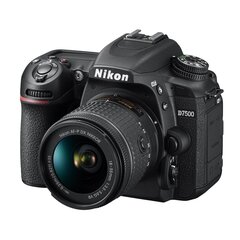 Nikon D7500 + AF-P DX Nikkor 18-55 mm f/3.5-5.6G VR цена и информация | Цифровые фотоаппараты | kaup24.ee